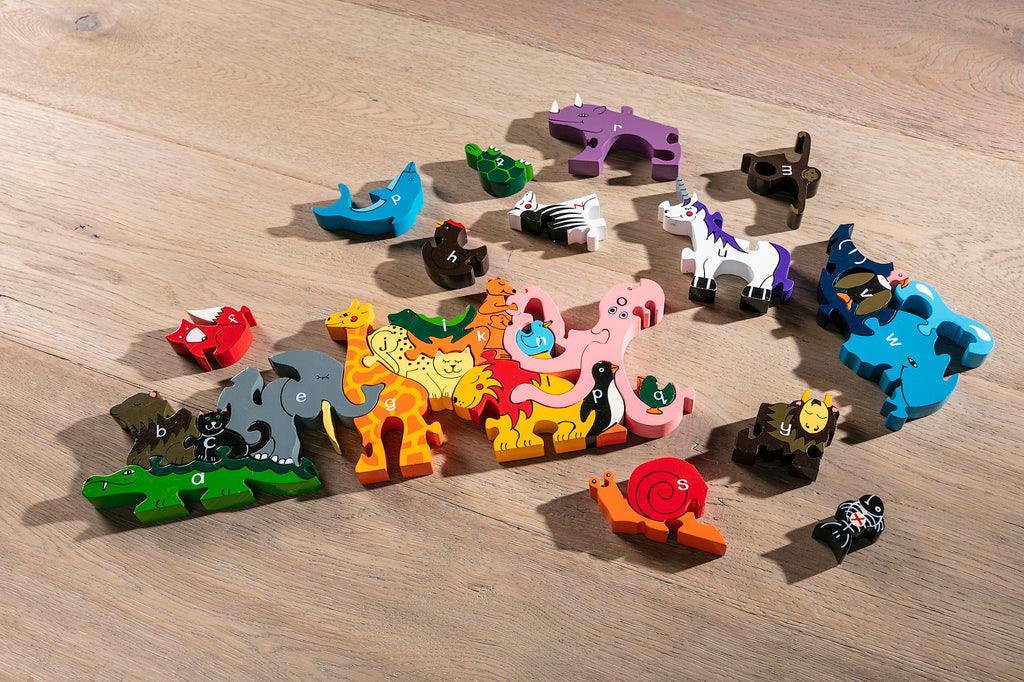 Alphabet Zoo Jigsaw & Playset Pieces