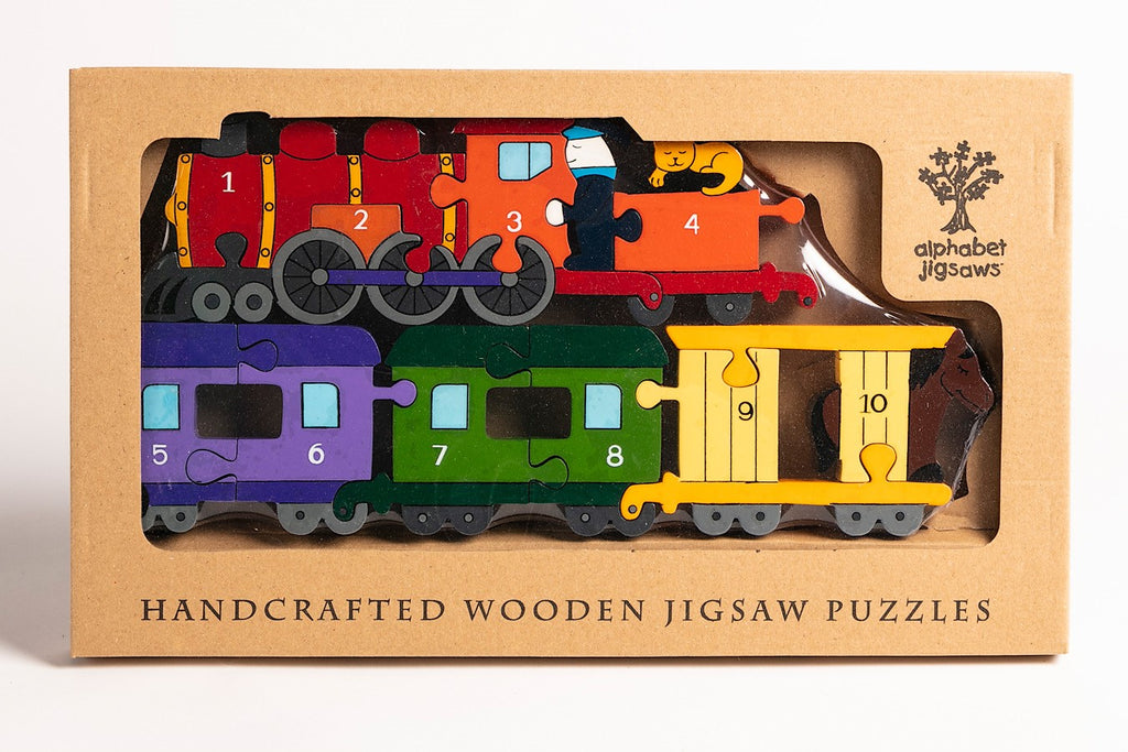 Number Train Jigsaw Puzzle Boxed