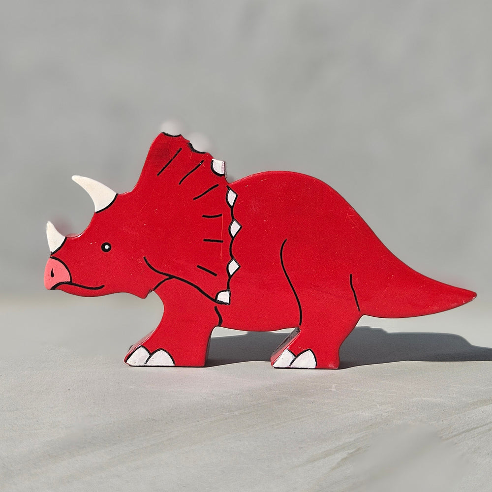 Magnetic Triceratops Play Figure