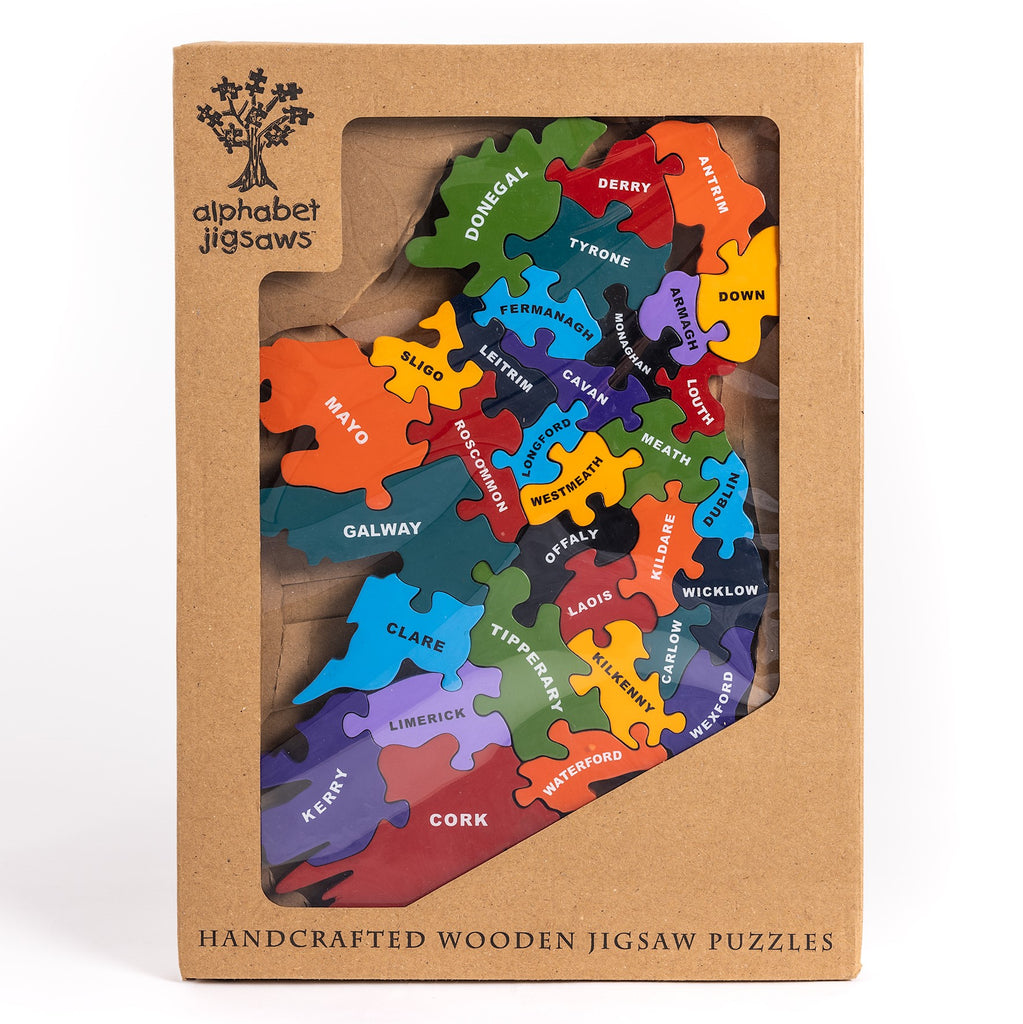 Map of Ireland Jigsaw Puzzle