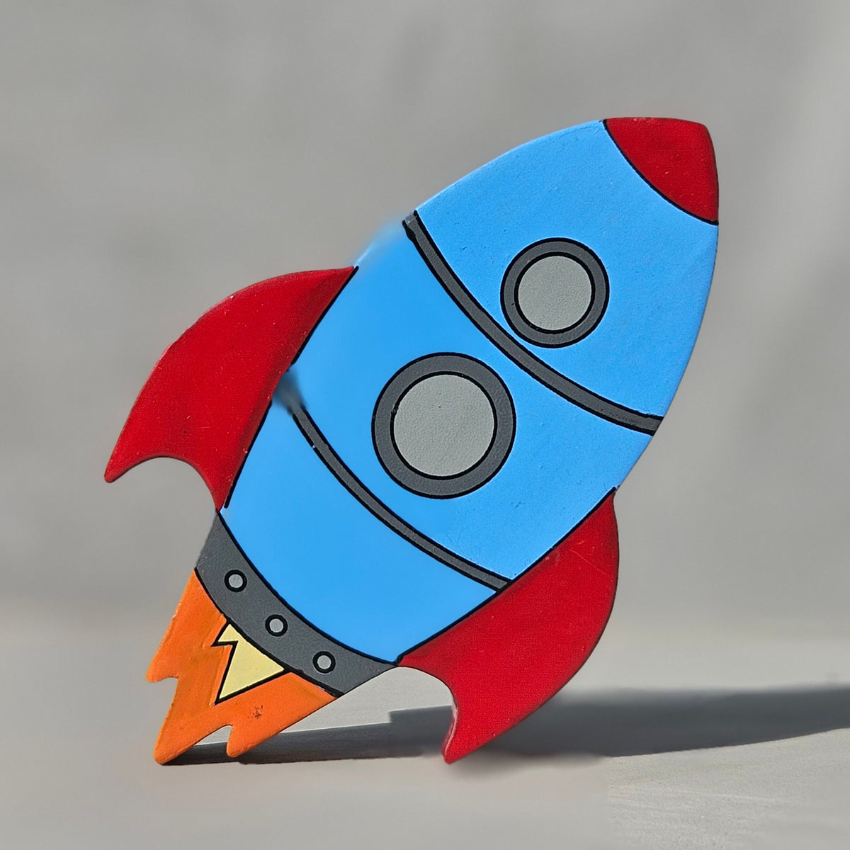 Magnetic Rocket Play Figure – Alphabet Jigsaws