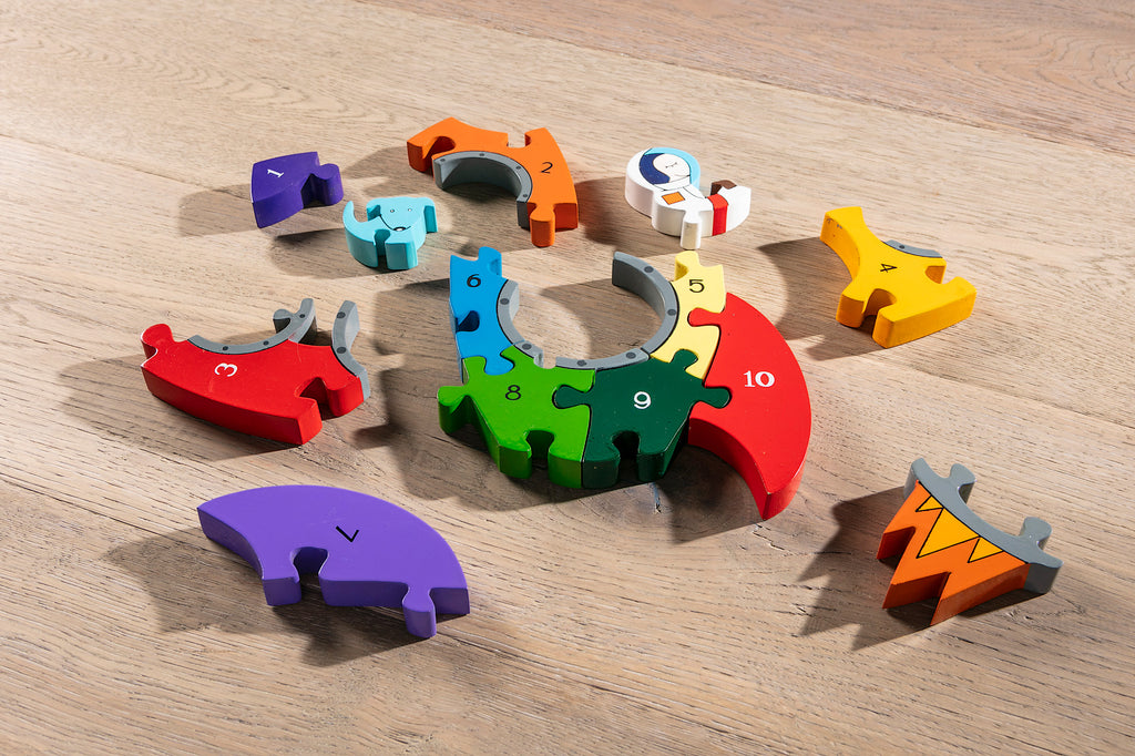 Number Rocket Jigsaw Pieces