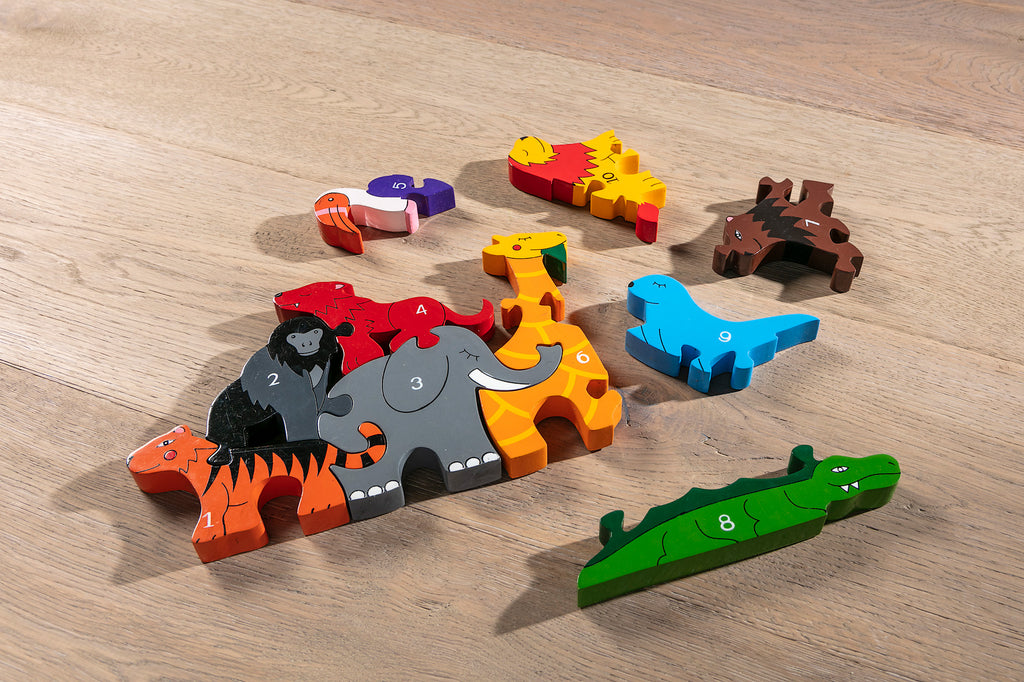 Number Zoo Jigsaw Pieces 2
