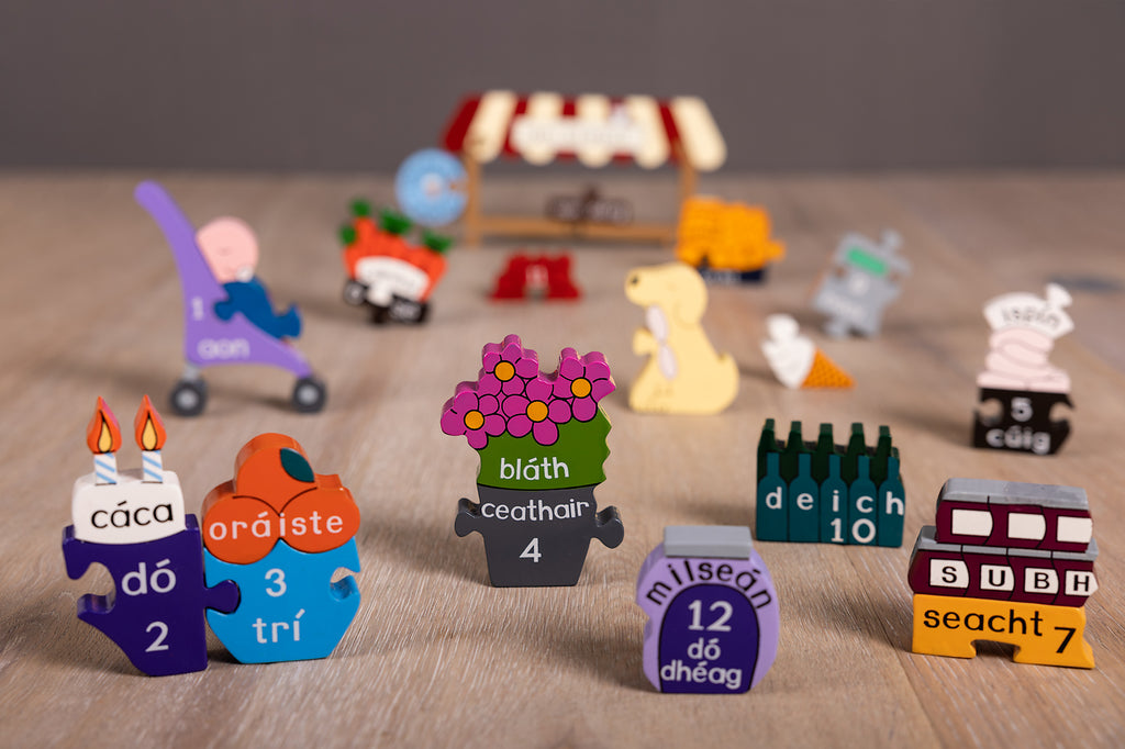 An Siopa Jigsaw Puzzle (As Gaeilge)