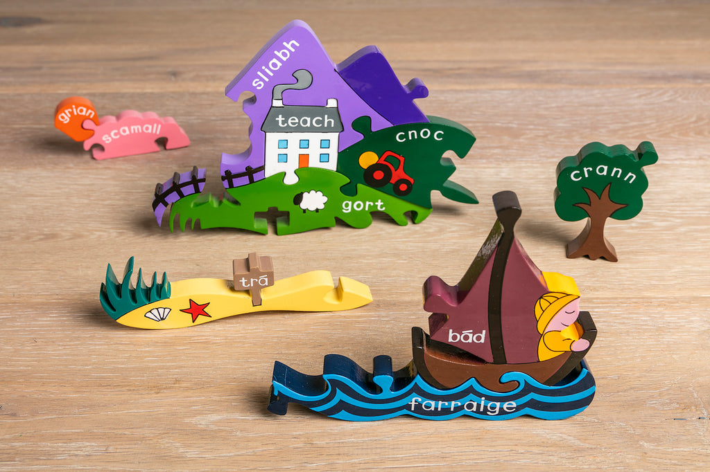 Irish Scene Jigsaw Pieces 2