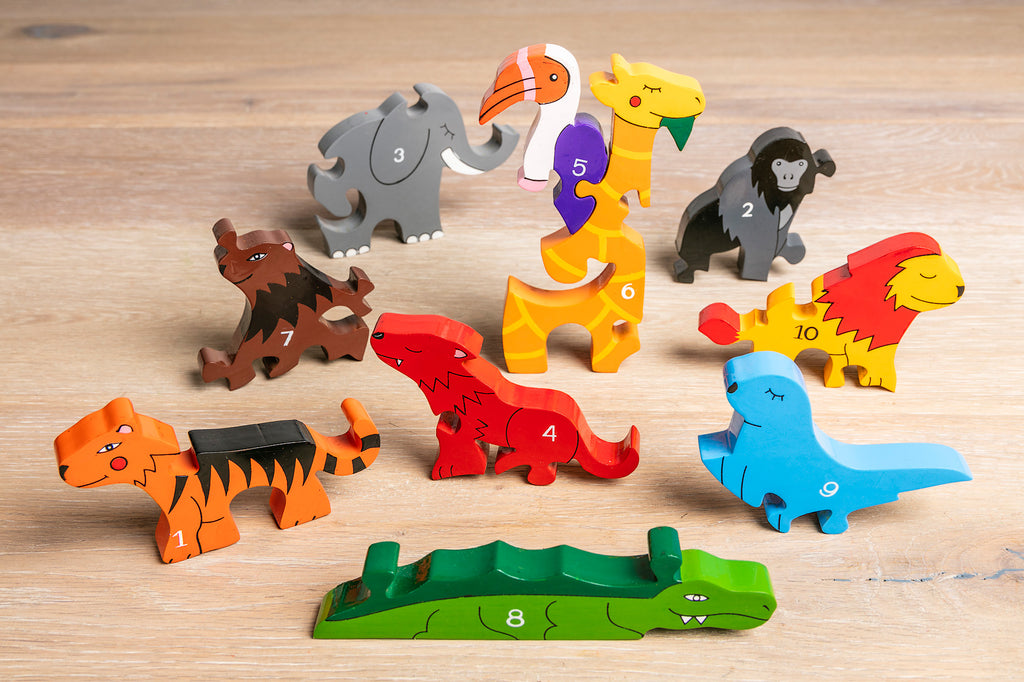 Number Zoo Jigsaw Pieces
