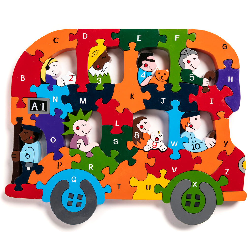 Alphabet Bus Jigsaw Puzzle