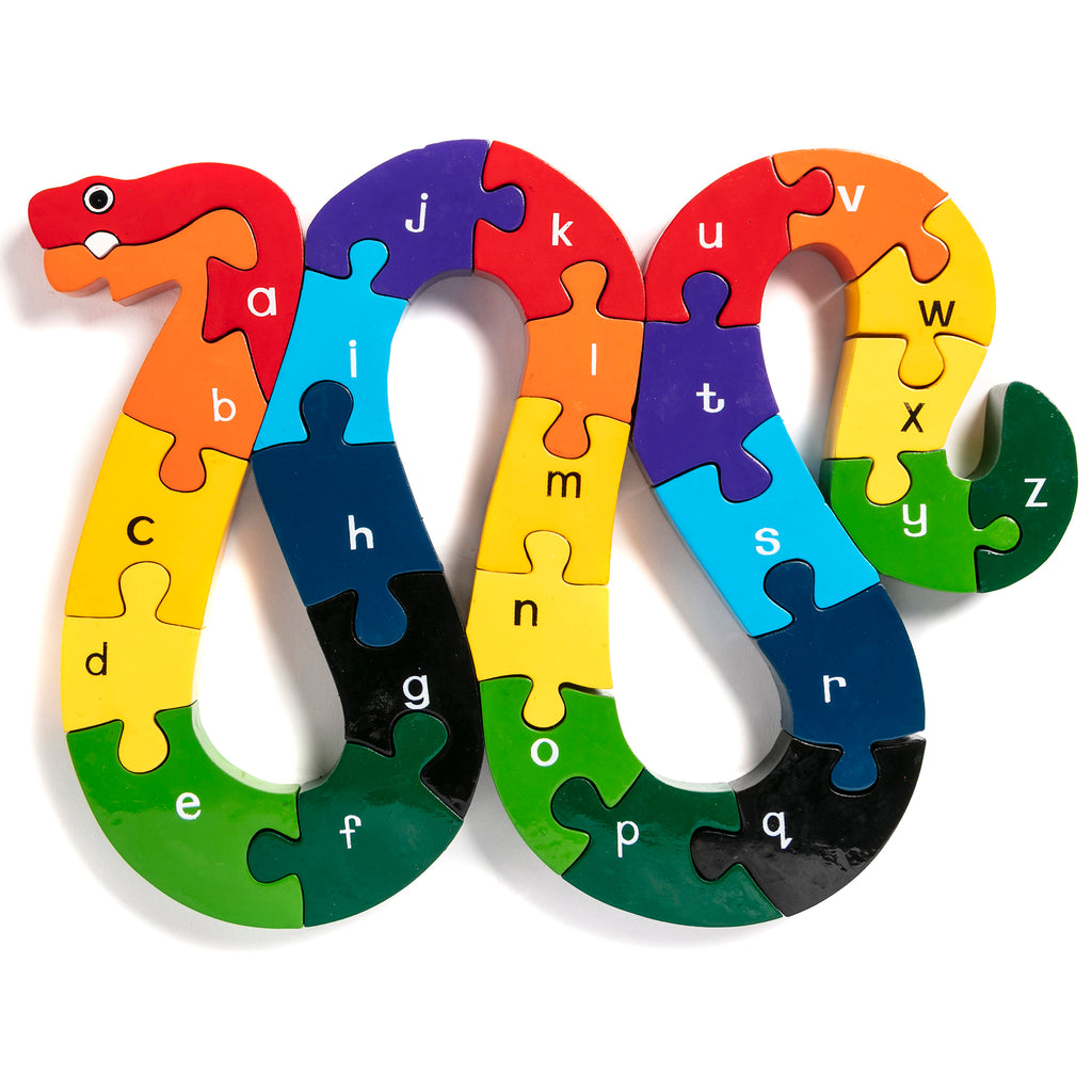 Alphabet Snake Jigsaw Puzzle