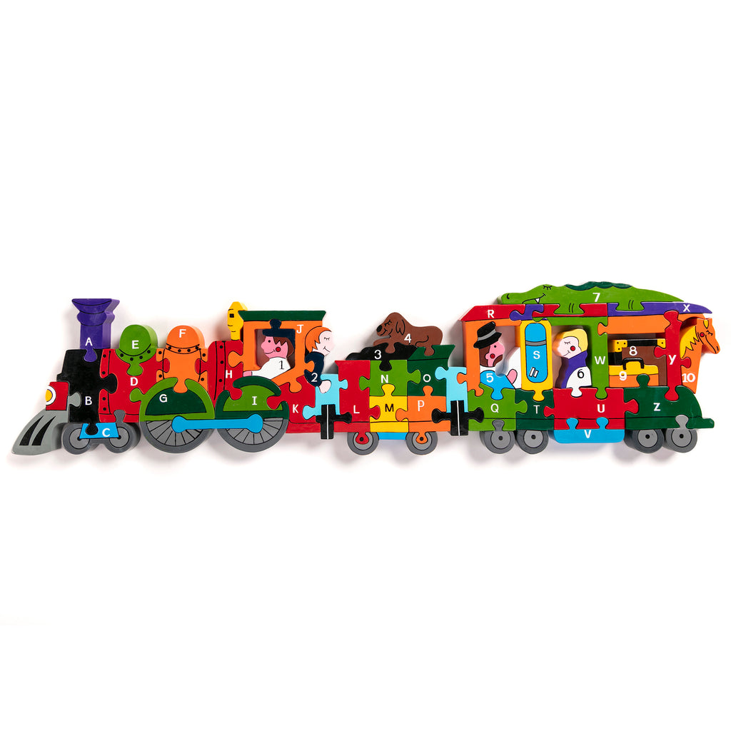 Alphabet Train Jigsaw Puzzle