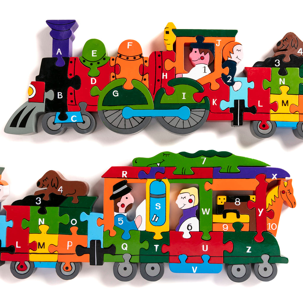 Alphabet Train Jigsaw Puzzle