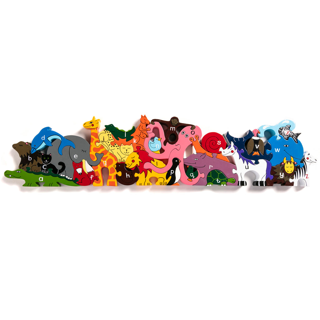 Alphabet Zoo Jigsaw & Playset Full