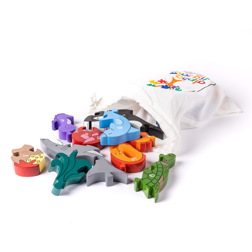 Number Ocean Jigsaw Puzzle