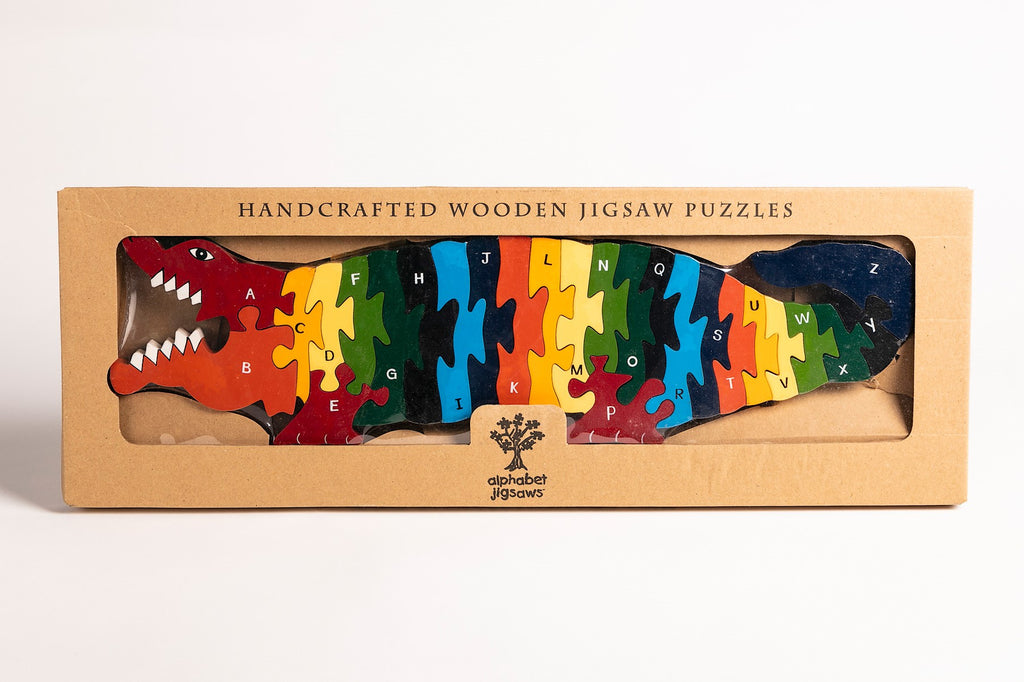 Alphabet Crocodile Jigsaw Puzzle Boxed