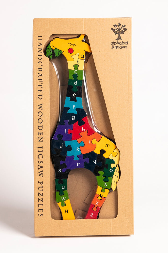 Alphabet Giraffe Jigsaw Puzzle Boxed