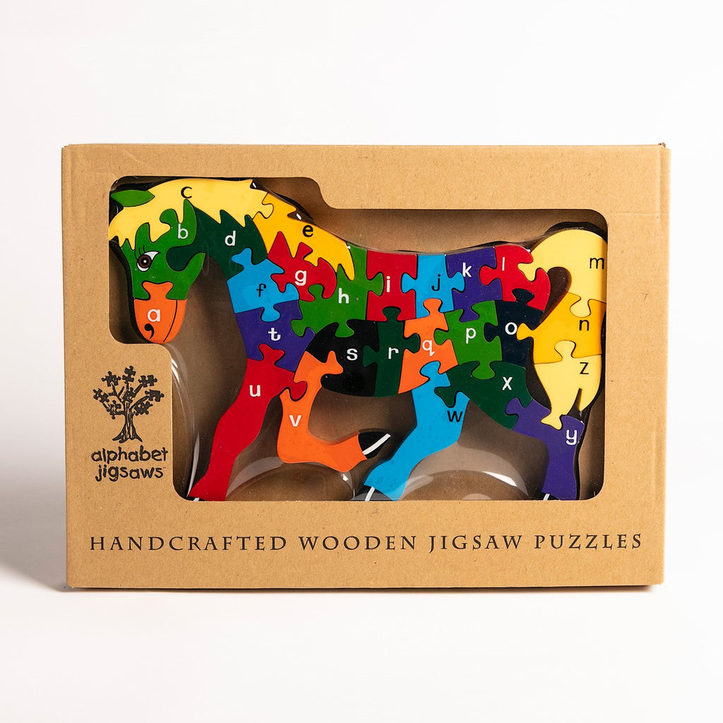 Alphabet Horse Jigsaw Puzzle Boxed