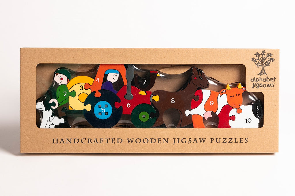 Number Farm Jigsaw Puzzle Boxed