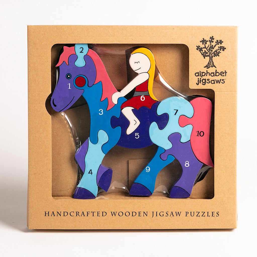 Number Horse Jigsaw Puzzle Boxed