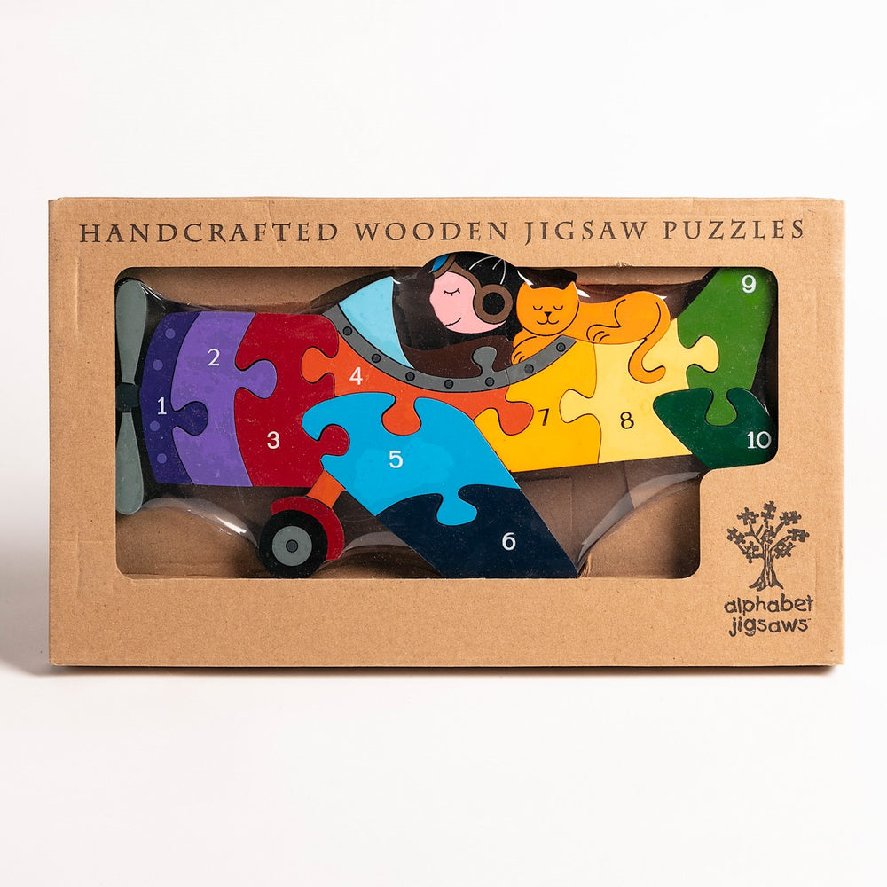 Number Plane Jigsaw Puzzle Boxed
