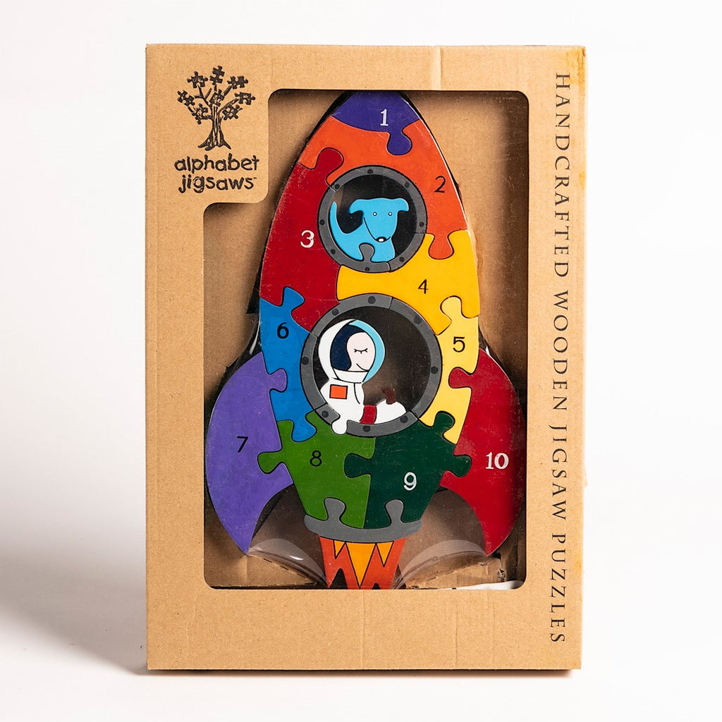 Number Rocket Jigsaw Puzzle Boxed