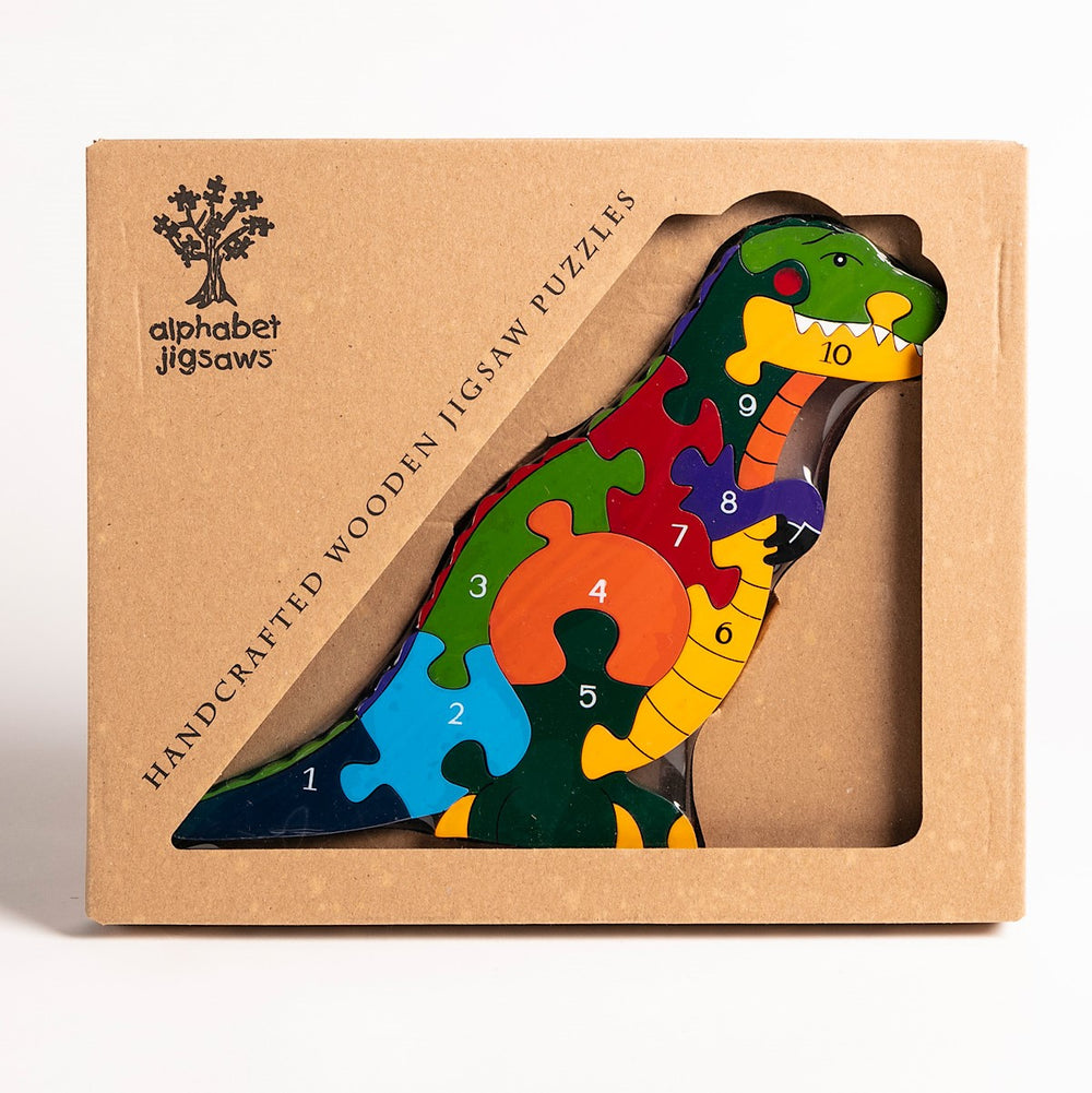 Number T-Rex Jigsaw Puzzle Boxed