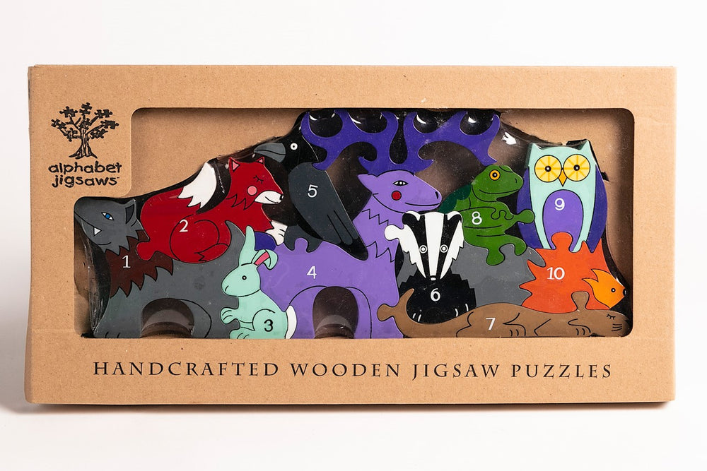 Number Woodland Jigsaw Puzzle Boxed