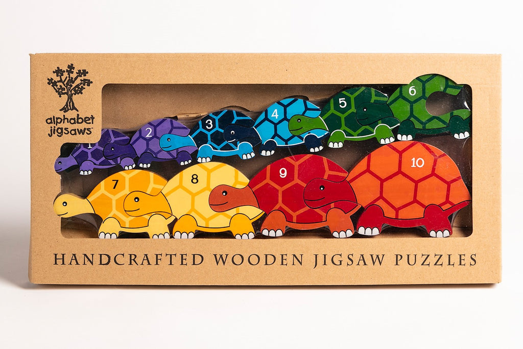 Number Tortoise Row Jigsaw Boxed