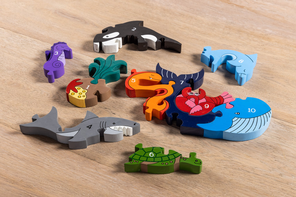 Number Ocean Jigsaw Puzzle