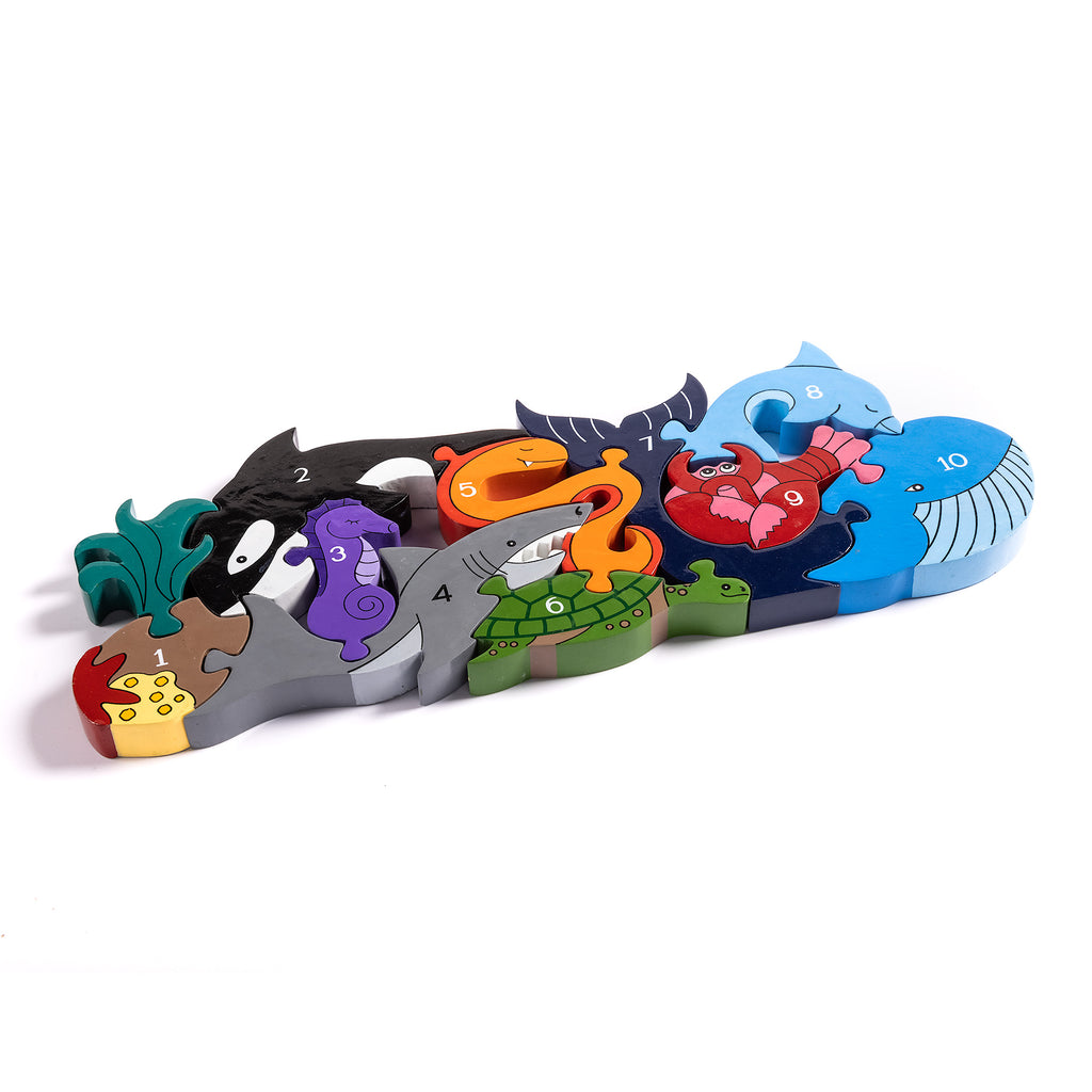 Number Ocean Jigsaw Puzzle