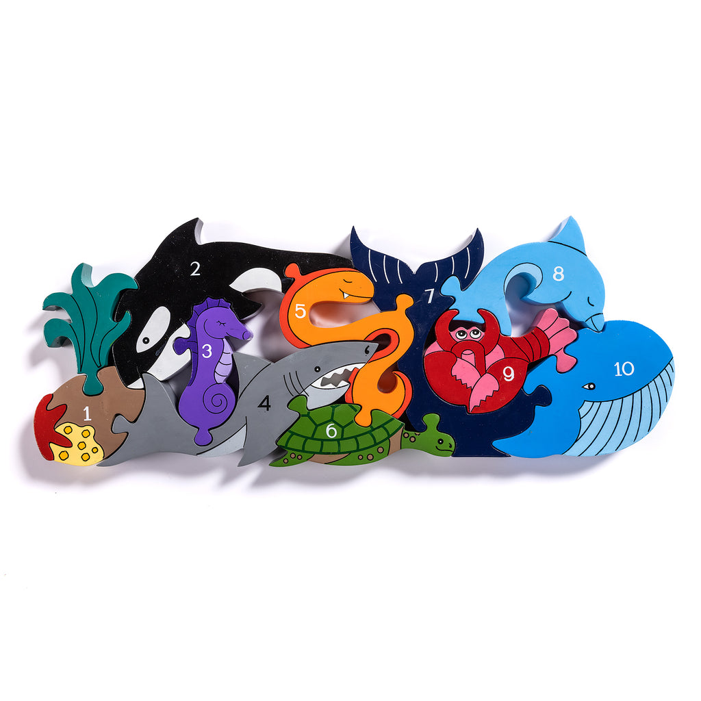 Number Ocean Jigsaw Puzzle