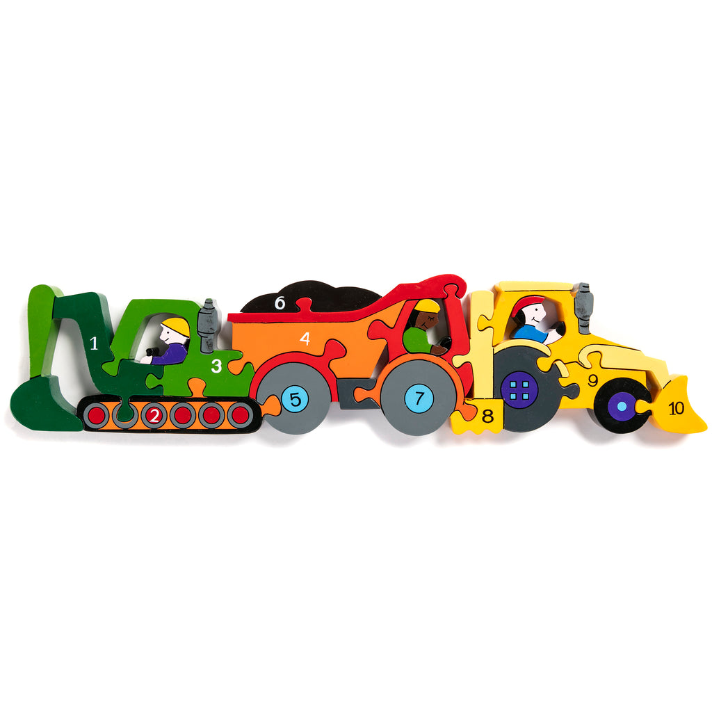 Number Construction Row Jigsaw Puzzle