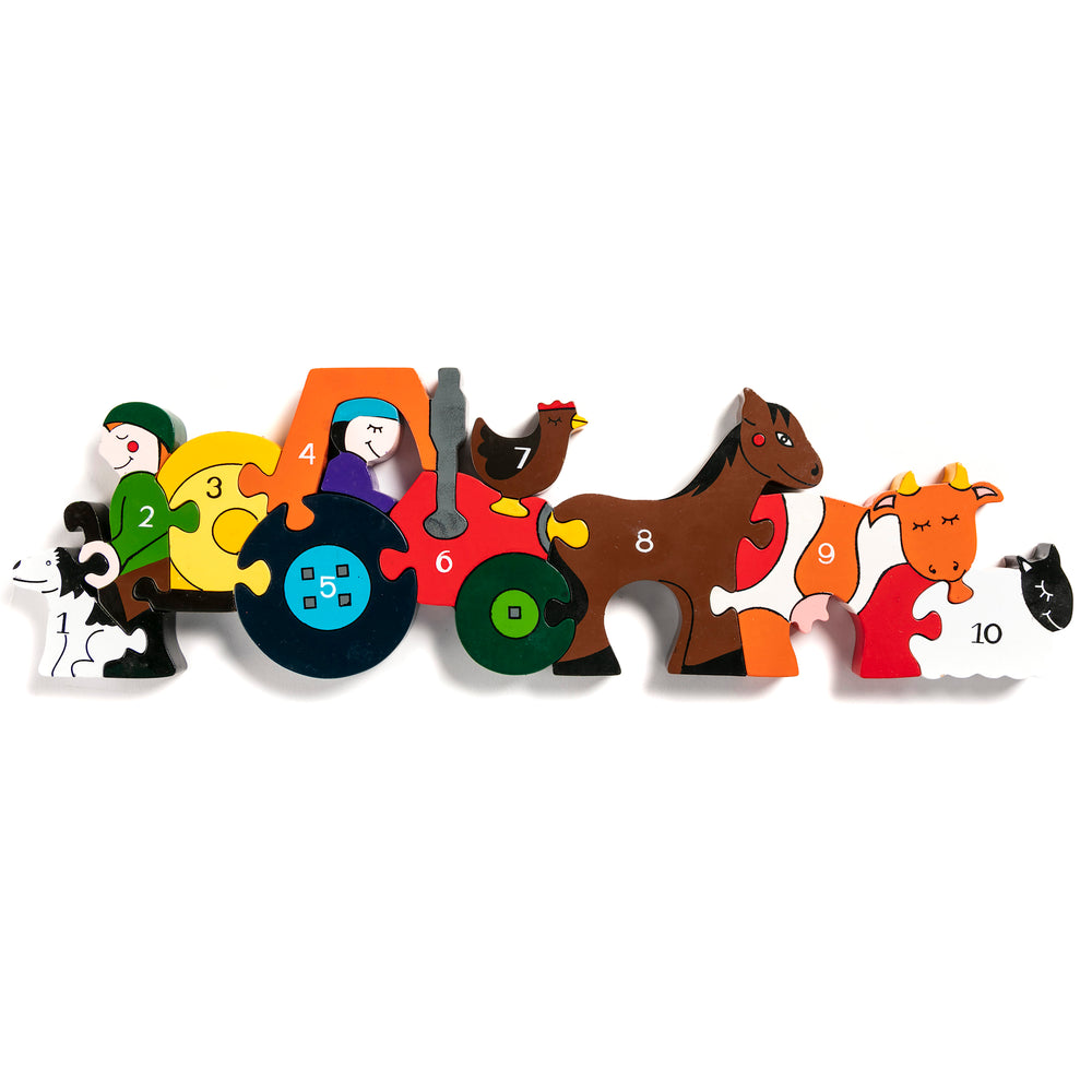 Number Farm Jigsaw Puzzle