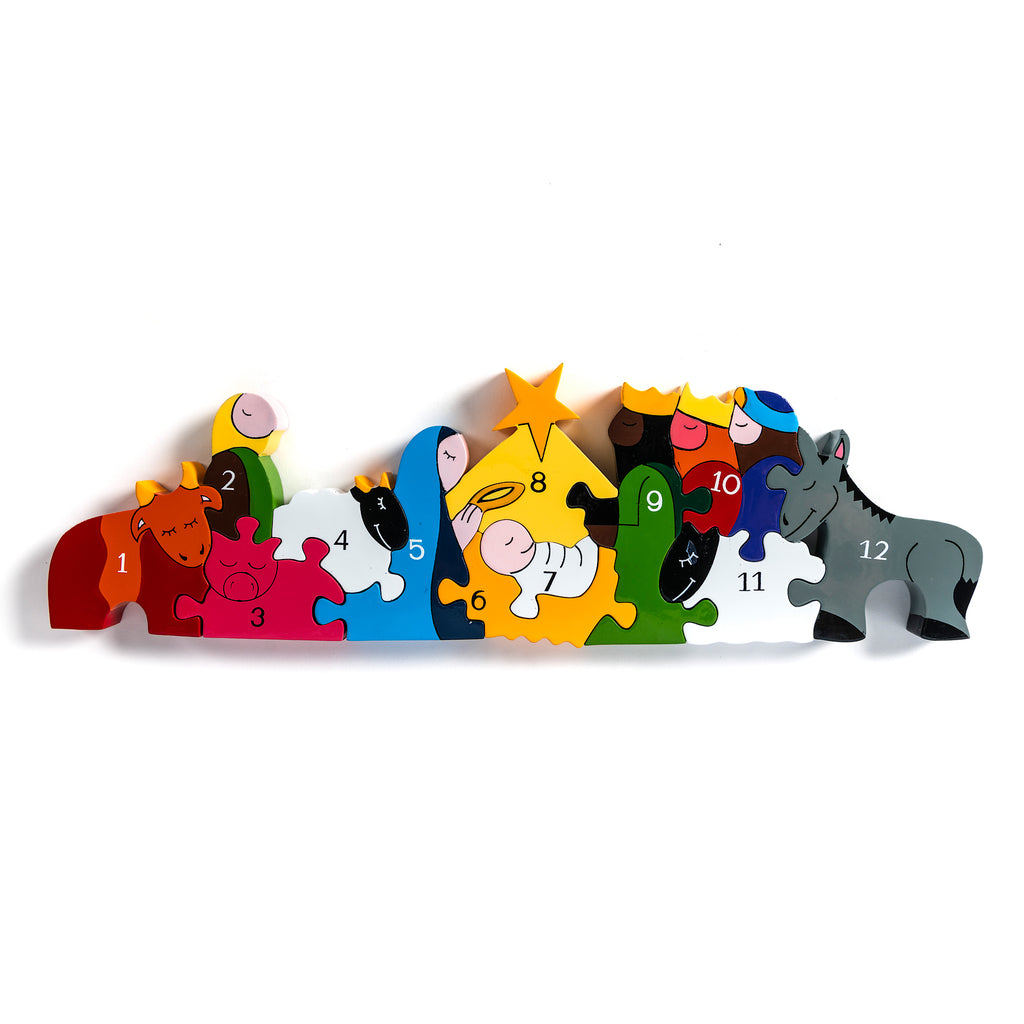 Number Nativity Jigsaw Puzzle