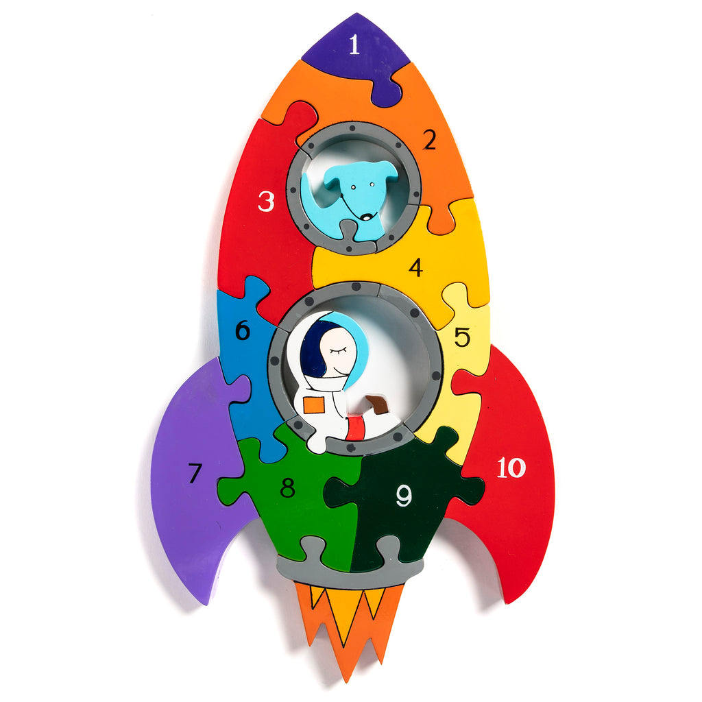 Number Rocket Jigsaw Puzzle
