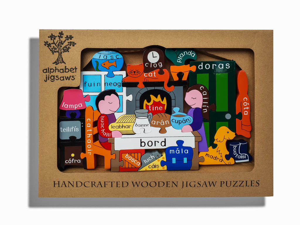 Sa Bhaile - At Home Jigsaw (As Gaeilge)