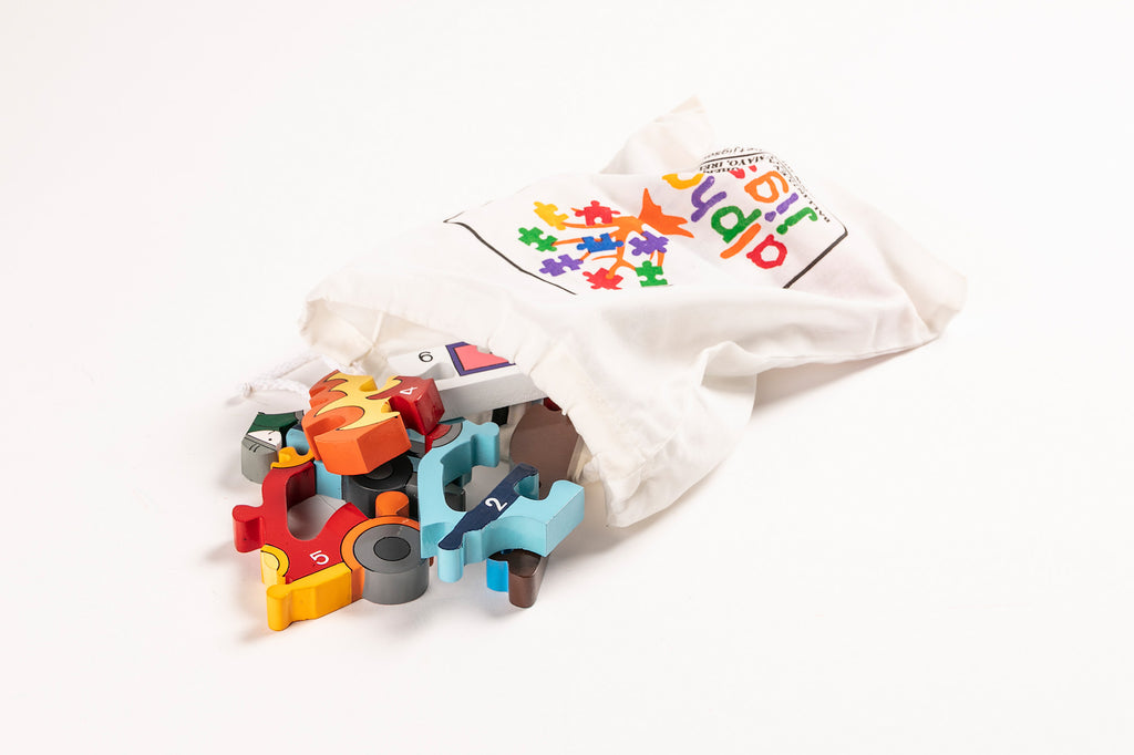 Number Emergency Jigsaw Puzzle Bag
